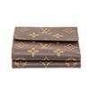 Image 4 : Louis Vuitton Brown Monogram Canvas Leather Elise Wallet