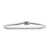 Image 1 : 4.76 ctw Diamond Bracelet - 14KT White Gold