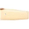 Image 7 : Hermes Black Beige Reversible Leather Palladium Palted Hammered H Buckle Belt 75