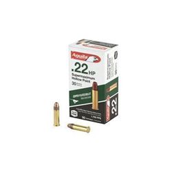 AGUILA 22LR SUPR MAX 30GR HP