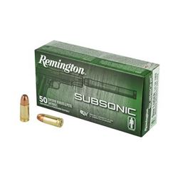 REM SUBSONIC 9MM 147GR - 50 Rds