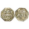 Image 1 : Independent Kingdoms: Assam, Lakshmi Simha (1770-1780 AD), silver ¼ rupee, sake 1695, 2.85g
