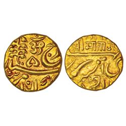 Princely States: Jodhpur, Umaid Singh (1918-1947 AD), gold mohur, 10.98g, Jodhpur mint