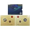 Image 1 : Republic India: 2006, 50 Years of ONGC, UNC set of 2 coins, Kolkata mint