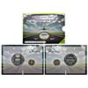 Image 1 : Republic India: 2011, Civil Aviation India, UNC set of 2 coins, Bombay mint