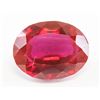 Image 1 : 15.85ct Oval Cut Red Burma Natural Ruby GGL