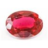 Image 1 : 27.70ct Oval Cut Blood Red Natural Ruby GGL