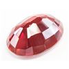 Image 3 : 27.70ct Oval Cut Blood Red Natural Ruby GGL