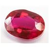 Image 2 : 5.30ct Oval Cut Red Natural Ruby GGL Certificate