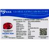 Image 4 : 5.30ct Oval Cut Red Natural Ruby GGL Certificate