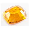 Image 3 : 11.75ct Cushion Cut Yellow Natural Sapphire GGL