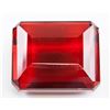 Image 1 : 118.30ct Emerald Cut Red Topaz GGL Certificate