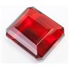 Image 2 : 118.30ct Emerald Cut Red Topaz GGL Certificate