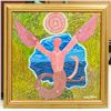Image 2 : Frantz Zepherin 1968-  Haitian Oil on Board