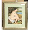 Image 2 : French Oil on Canvas signed Renoir