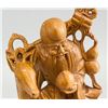 Image 5 : Chinese Wood Carved Deer with Rider