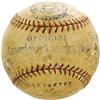 Image 5 : 1920's Miller Huggins Signed Baseball PSA/DNA 