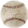 Image 1 : 1925 Washington Senators Signed Baseball PSA/DNA 