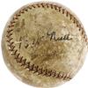 Image 1 : Babe Ruth & Lou Gehrig Signed Baseball PSA/DNA 