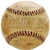 Image 4 : Babe Ruth & Lou Gehrig Signed Baseball PSA/DNA 