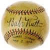 Image 1 : Babe Ruth, Lou Gehrig Signed Baseball PSA/DNA 