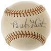 Image 1 : Perfect Babe Ruth Single Signed Baseball PSA/DNA 