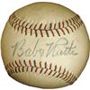 Image 1 : 1948 Babe Ruth Single Signed Baseball PSA/DNA 