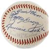 Image 1 : Hall Famers Multi-Signed Baseball Foxx, PSA/DNA 