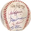 Image 2 : Hall of Famers Multi-Signed Baseball PSA/DNA 