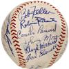 Image 4 : Hall of Famers Multi-Signed Baseball PSA/DNA 