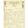 Image 1 : Late 1920's Johnny Evers Signed Letter PSA/DNA 