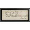 Image 1 : Babe Ruth Signed Check to Wife Claire, PSA/DNA 