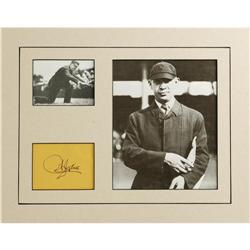 1940's Bill Klem Signed Album Page PSA/DNA 