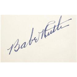 1948 Babe Ruth Signed Book PSA/DNA 
