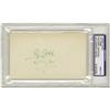Image 1 : 1951 Ty Cobb Signed Index Card, PSA Mint 9 