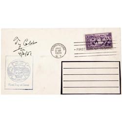 1951 Ty Cobb Signed First Day Cover PSA/DNA 