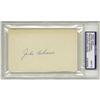 Image 1 : 1950's Jackie Robinson Signed Index Card PSA/DNA 