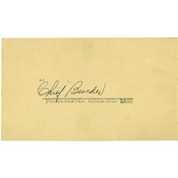 1953 Chief Bender Signed GPC PSA/DNA 