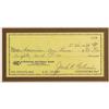 Image 1 : 1966 Jackie Robinson Signed Check PSA/DNA 