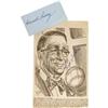 Image 1 : 1960's Branch Rickey Autographs (2) PSA/DNA 