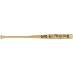 1968 Detroit Tigers Team Signed Bat PSA/DNA 