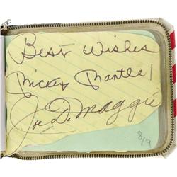 Early 1970's Signed Album with Mantle PSA/DNA 