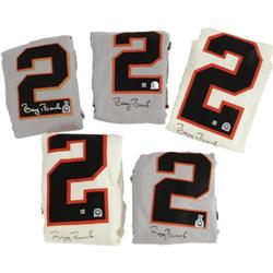 Barry Bonds Signed Jerseys Lot of 5 PSA/DNA 