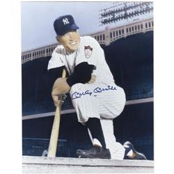 Mickey Mantle Signed Oversized Photo PSA/DNA 