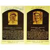 Image 3 : HOF Signed Gold Plaques Lot of 119 PSA/DNA 