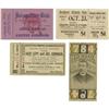 Image 1 : 1890's Boxing Tickets Lot Of 4 