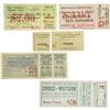 Image 1 : Early 20th Century Boxing Ticket Lot Of 5 