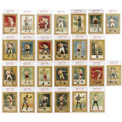 1911 T9 Turkey Red Prizefighters Complete PSA-Graded 