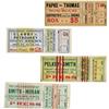 Image 1 : 1910's Boxing Tickets Lot Of 4 