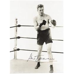 Max Baer, Gene Tunney Signed Photographs PSA/DNA 